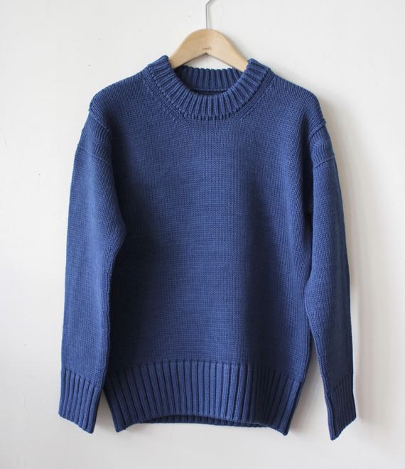 藍染め3Gニット